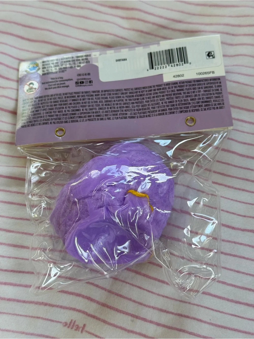 Tabalicious Purple Chick Squishy Toy By OrbCuriosities Series 1 New NWT